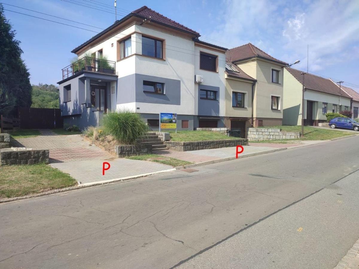 Apartmán Lenka II Borsice Exterior foto